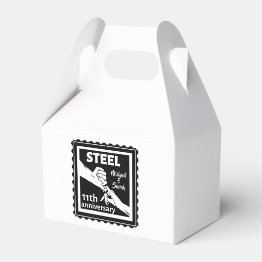 11周年結婚の手を持って フェイバーボックス (正面サイド)