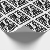 11周年結婚の手を持って ラッピングペーパー (角)