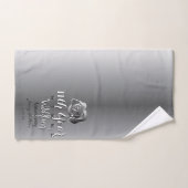 11周年記念結婚スチールバラバスタオルセット バスタオルセット (ハンドタオル)