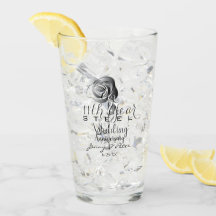 11周年記念結婚スチールバラ