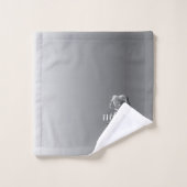 11周年記念結婚スチールバラ バスタオルセット (ウォッシュタオル)