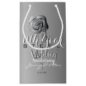 11周年記念(鋼結婚鉄製バラ) スモールペーパーバッグ (裏面)