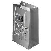 11周年記念(鋼結婚鉄製バラ) スモールペーパーバッグ (正面アングル)