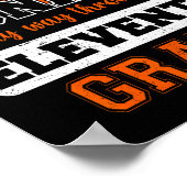 11年生Bysketbyll Byckを通る道をダンキング ポスター (角)