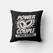 11年目の結婚記念日 クッション (裏面)