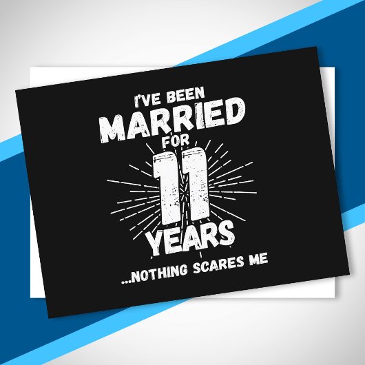 11年目の結婚 面白い 夫婦ネタ ポストカード