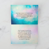 11彼は永遠を人間のハートに置く カード (内部)