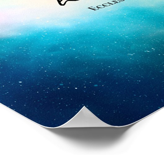 11彼は永遠を人間のハートに置く ポスター (角)