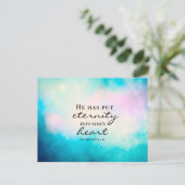 11彼は永遠を人間のハートに置く ポストカード (スタンド正面)