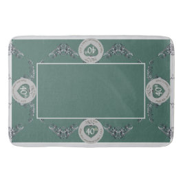 11日20日25日70周年結婚記念 バスマット