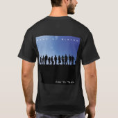 11時のニュース-アルバムカバーワイシャツ Tシャツ (裏面)