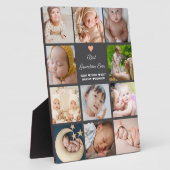 11最高の枚のコラージュおばあちゃん フォトプラーク (側面)