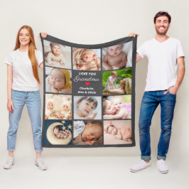 11最高の枚のコラージュおばあちゃん フリースブランケット