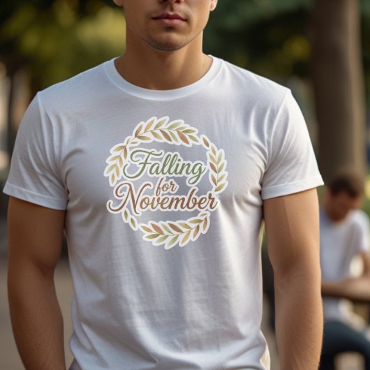 11月が好き - 秋のデザイン Tシャツ