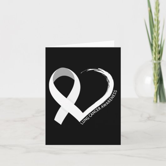 11月に我々衣服白肺がん認識度モ カード (正面)