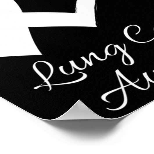 11月に我々衣服白肺がん認識度モ ポスター (角)