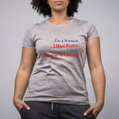 11月に投票した女性の権利は来グレーのティー Tシャツ