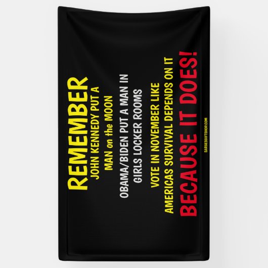 11月に投票 横断幕 (縦)