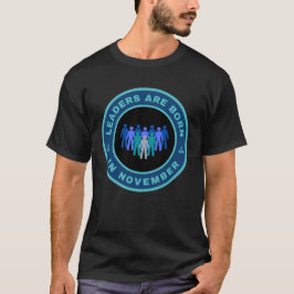11月に生まれたリーダーに贈る別注デザイン Tシャツ