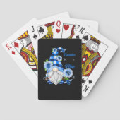 11月に私たちは衣服ブルー格言糖尿病認識度。 トランプ (裏面)