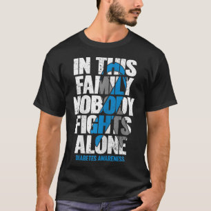 11月に私たちは衣服ブルーT1d T2d糖尿病糖尿病 Tシャツ