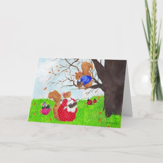 11月のカード シーズンカード (正面)