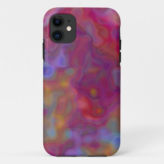 11月のキス抽象芸術ケースiPhone Case-Mate iPhoneケース (裏面)