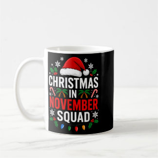 11月のクリスマス部隊 笑えるサマーXmas 男性 コーヒーマグカップ