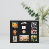 11月のスコーピオ生まれの月 ポストカード (スタンド正面)