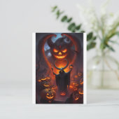 11月のハロウィン ポストカード (スタンド正面)