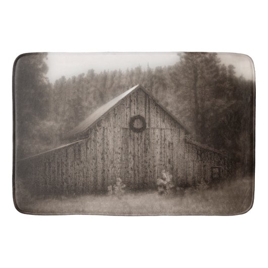 11月のバス・マットの最初雪 バスマット (正面)