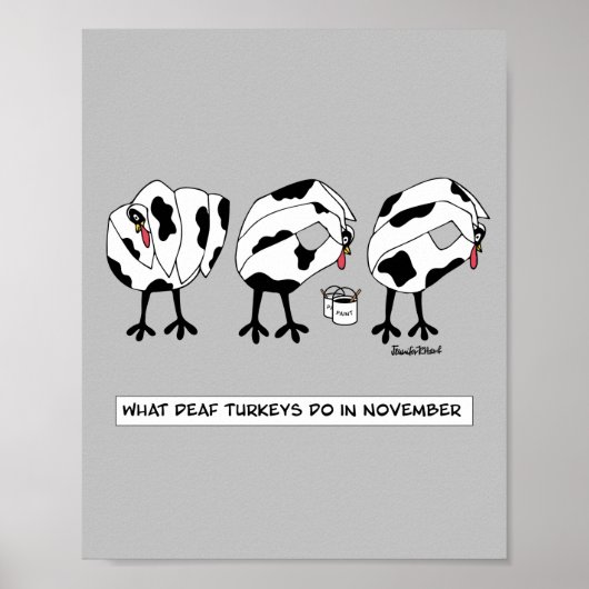 11月のポスターで聾唖者が何をするのか ポスター (正面)