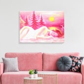 11月の夏 キャンバスプリント (インサイチュ (リビング))