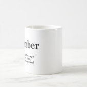 11月の定義 コーヒーマグカップ (中央)