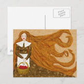 11月の少女 ポストカード (正面/裏面)