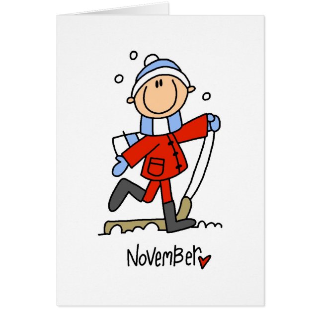 11月の月 (正面)