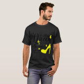 11月の生まれハッピーバースデーに女王がいた Tシャツ (正面フル)