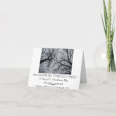 11月の空(木の間) カード (裏面)