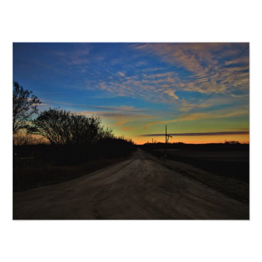 「11月の終わり」 フォトプリント            (正面)