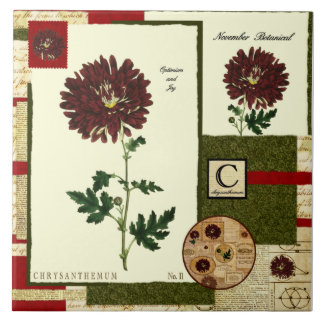 11月の花 タイル