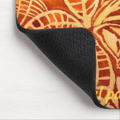 11月の茶色の葉 マウスパッド (コーナー)