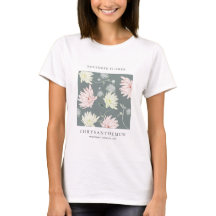 11月の誕生月フラワーのTシャツ