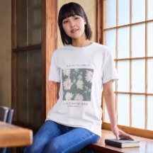 11月の誕生月フラワーのTシャツ