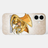 11月の誕生石ドラゴン:トパーズ・ケースメイトiPho Case-Mate iPhoneケース (裏面 (横))