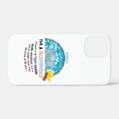 11月の誕生石 トパーズ グラフィックパーカー Case-Mate iPhoneケース (裏面 (横))
