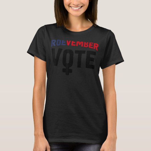 11月のRoevemberを覚える Tシャツ (正面)