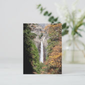 11月のYosemite Fallsを下げて下さい ポストカード (スタンド正面)