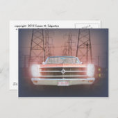 11月はがき約束道路 ポストカード (正面/裏面)