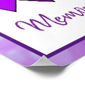 11月はアルツハイマー病認識度月 ポスター (角)