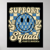 11月は青を着て糖尿病の意識を高めよう ポスター (正面)